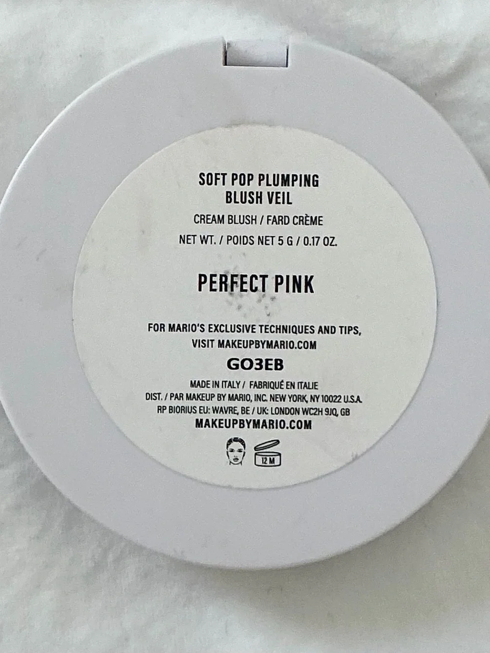 Perfect pink Cream Blush - Lightweight Natural Finish/NWOB